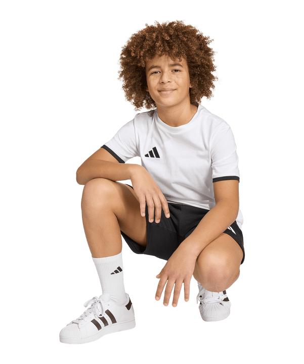 adidas Entrada 26 Trainingsshirt Kids Weiß - weiss