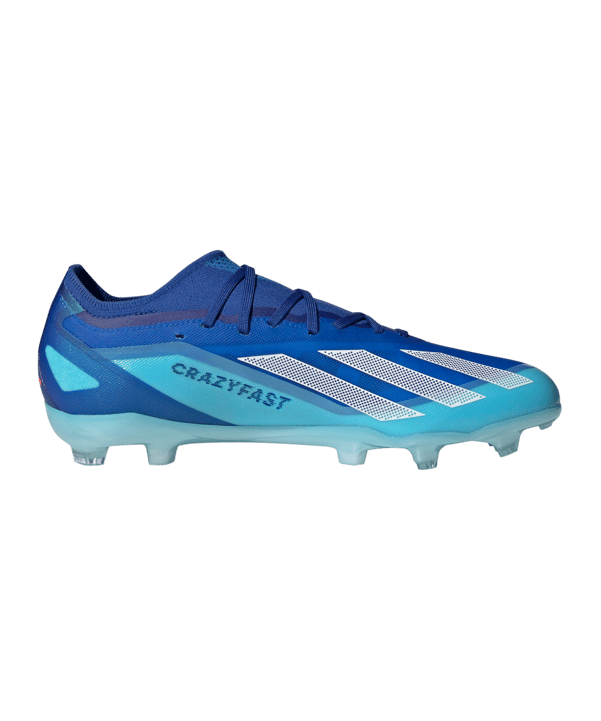 adidas X Crazyfast.2 FG Marinerush Blau Weiss Orange - blau