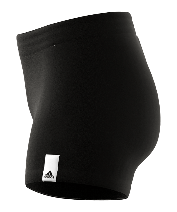 adidas Lounge Rib Bootys Short Damen Schwarz - schwarz