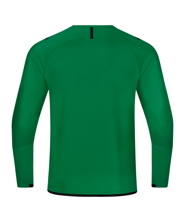 JAKO Challenge Sweatshirt Grün Schwarz F201 - gruen