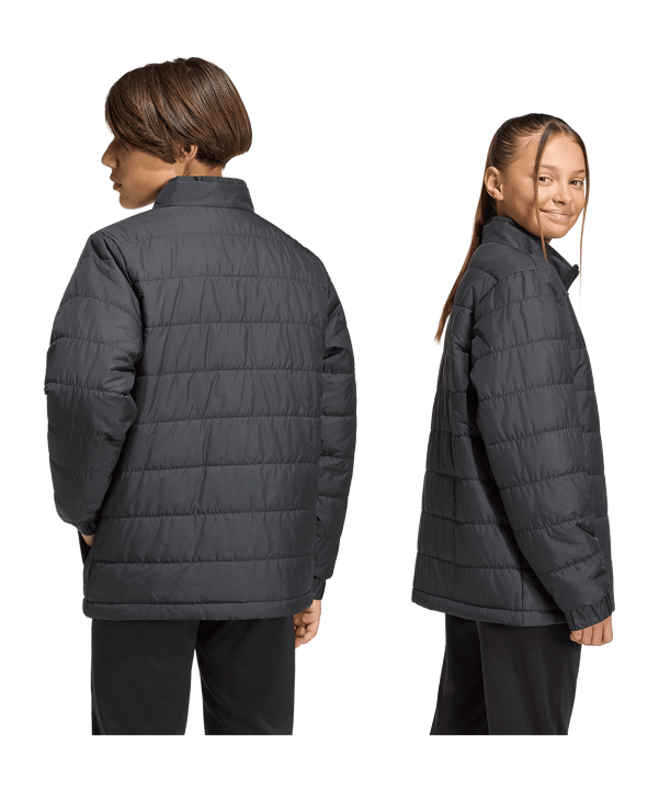 adidas Entrada 26 Winterjacke Kids Schwarz - schwarz