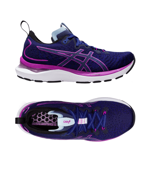Asics Gel-Cumulus 24 MK Damen Blau Lila F400 - blau