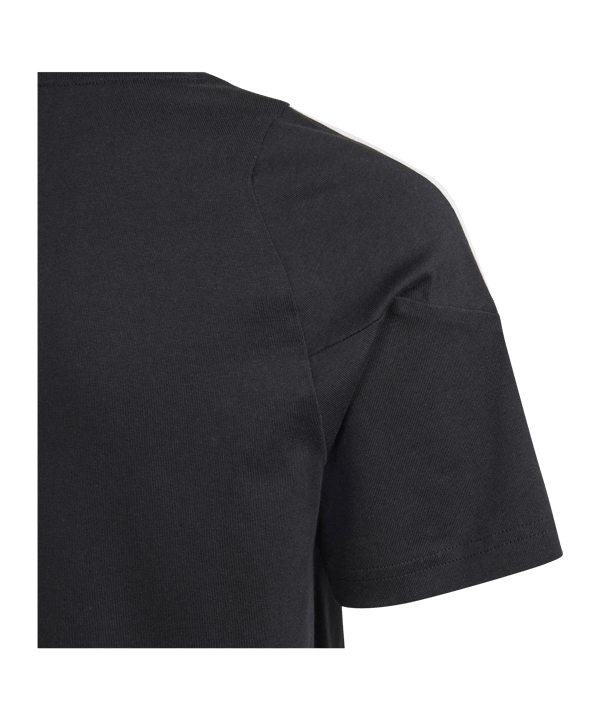 adidas Tiro 24 T-Shirt Kids Schwarz Weiss - schwarz