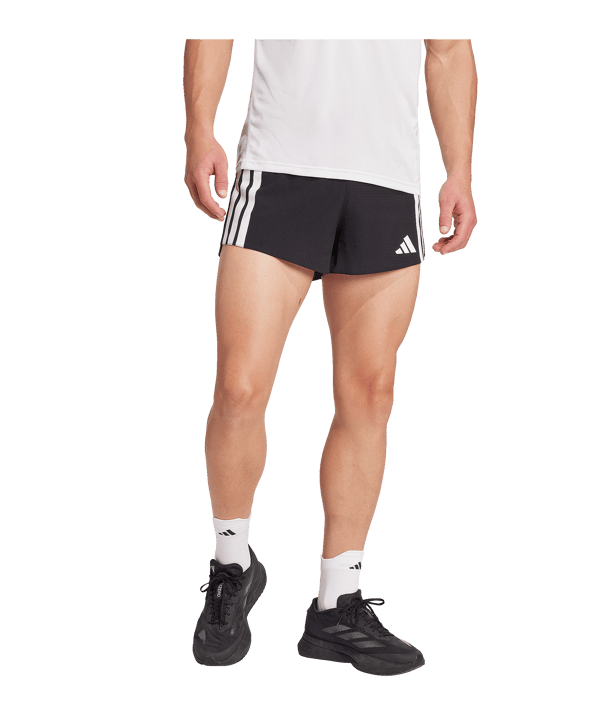 adidas Laufshort Schwarz - schwarz