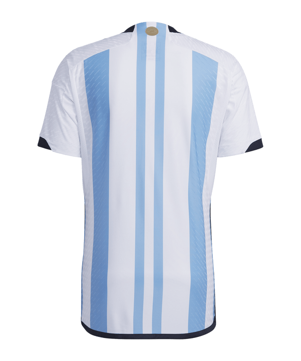 adidas Argentinien Auth. Trikot Home WM 2022 Weiss Blau - weiss