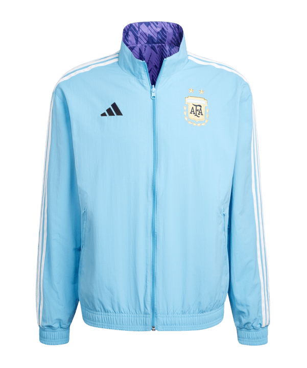 adidas Argentinien Anthem Jacke Blau - blau