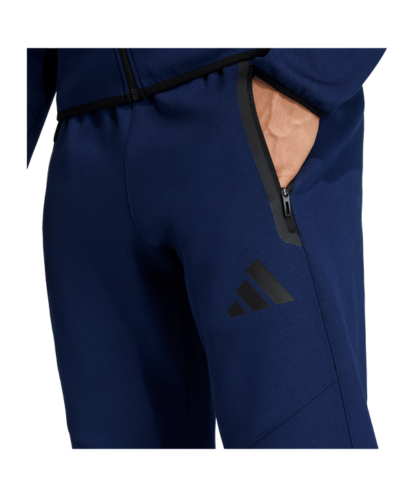 adidas Tiro Travel Jogginghose Dunkelblau