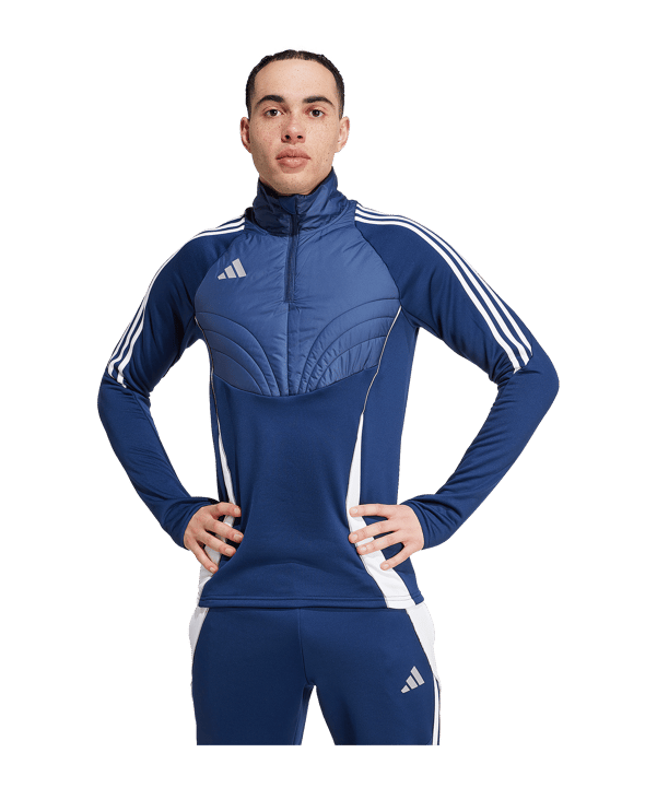 adidas Tiro 24 Trainingsjacke Blau - blau