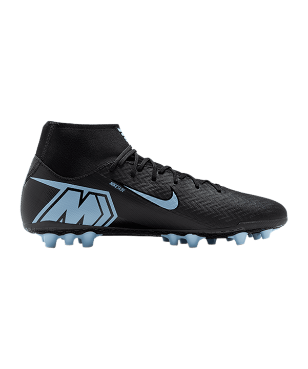 Nike Air Zoom Mercurial Superfly X Academy AG Shadow Schwarz F001 - schwarz