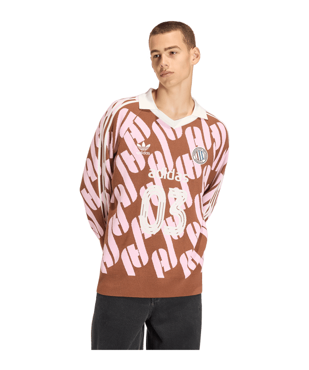 adidas Originals Blokecore Polo Braun - braun