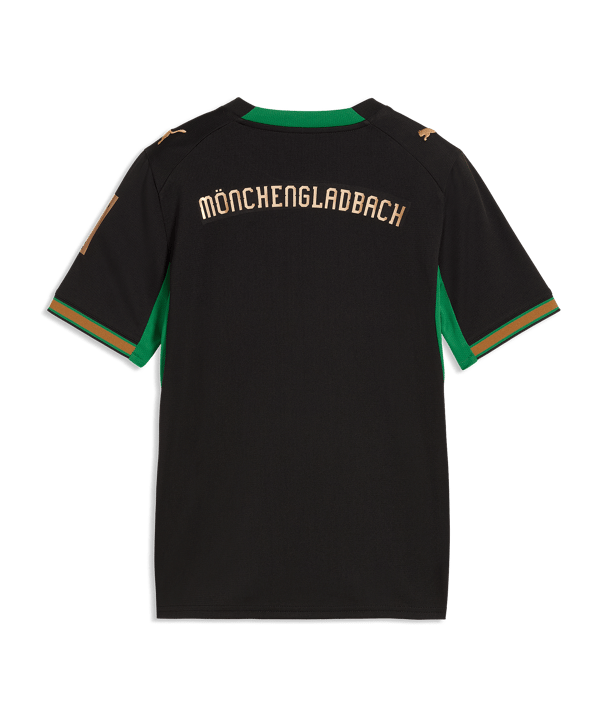 PUMA Borussia Mönchengladbach Trikot Away 2026/2027 Kinder Schwarz F02 - schwarz