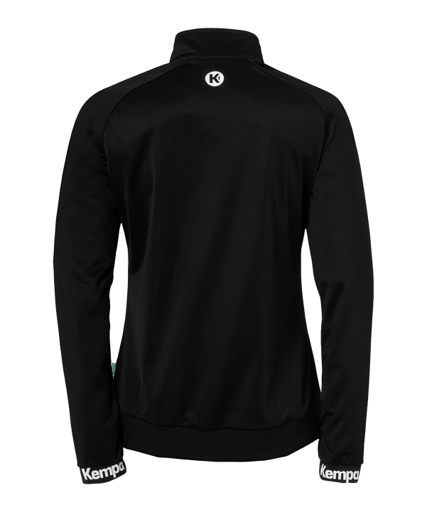 Kempa Wave 26 Poly Jacke Damen Schwarz F01 - schwarz