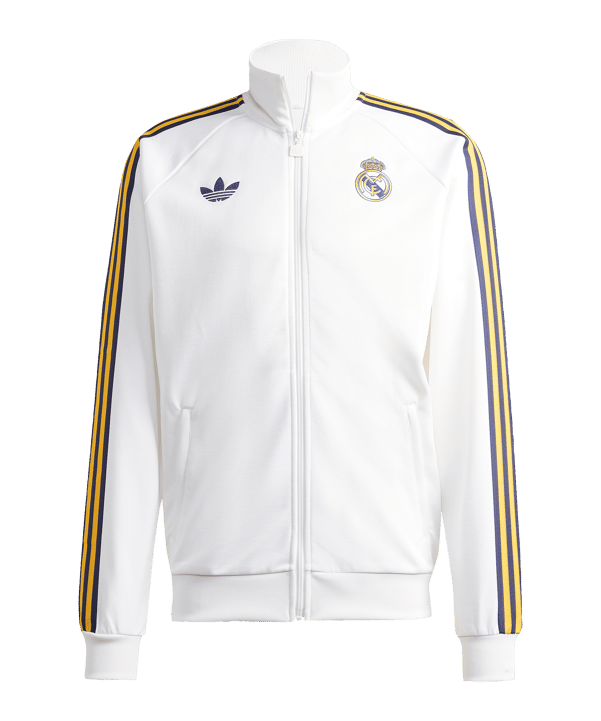 adidas Real Madrid OG TT Jacke Weiß - weiss