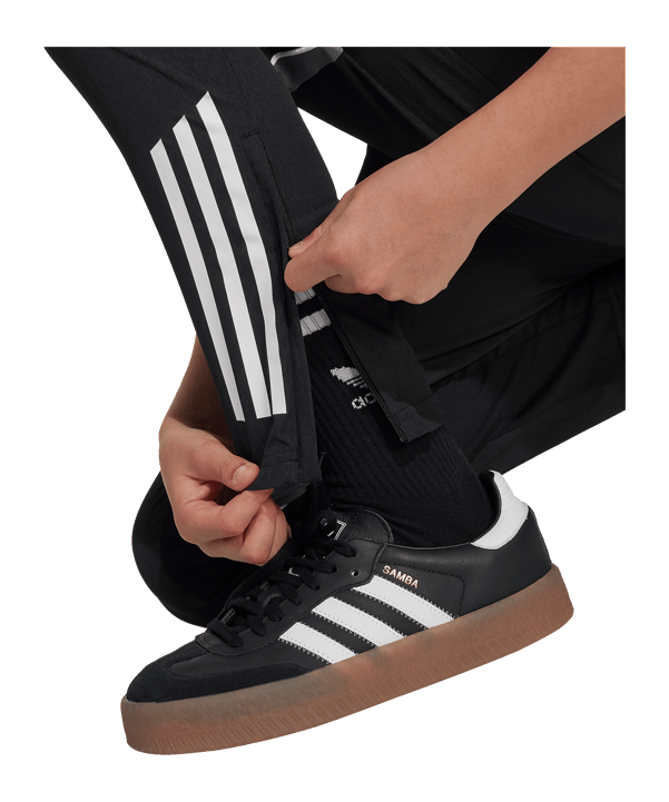 adidas Tiro 25 Competition Trainingshose Kids Schwarz - schwarz