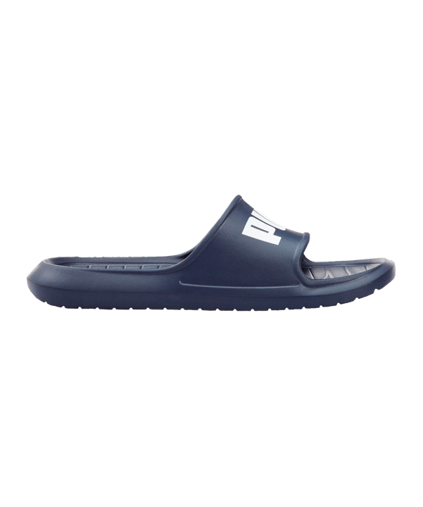 PUMA Divecat v2 Lite Badelatsche Blau Weiss F02 - blau