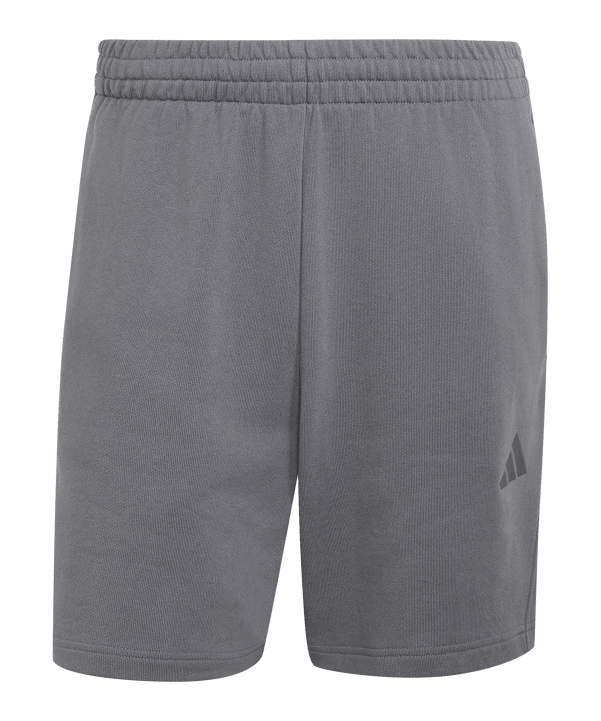 adidas Kit Logo Pantaloncini Grigio - grigio