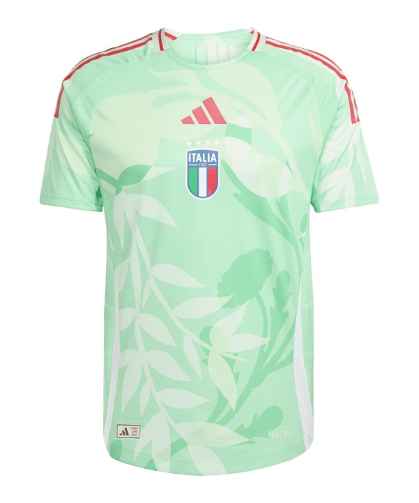 adidas Italien Authentic Trikot Away EM 2025 Grün - gruen