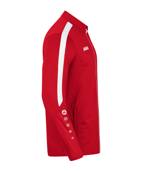 JAKO Power Polyesterjacke Rot Weiss F100 - rot