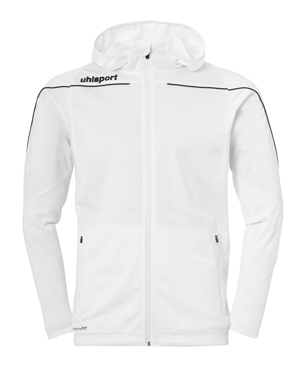 uhlsport Stream 22 Kapuzenjacke Kids Weiss F02