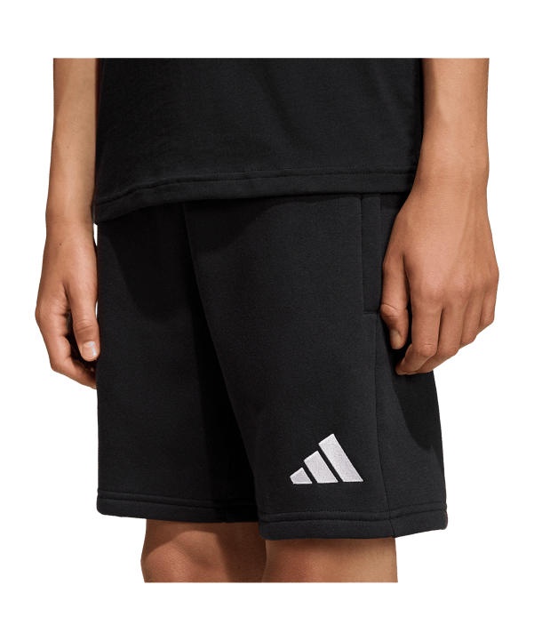 adidas Entrada 26 Short Kids Schwarz - schwarz