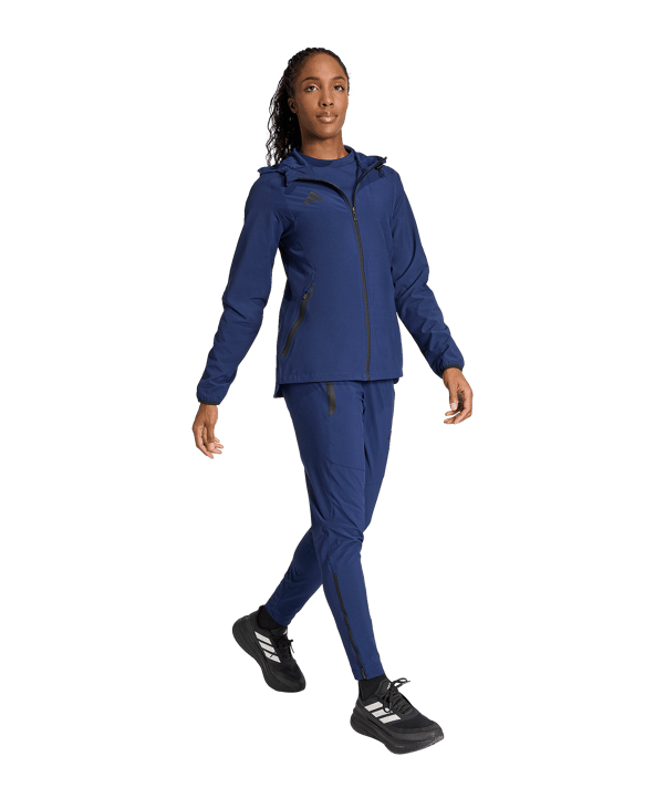 adidas Trivo Travel Windjacke Damen Blau - blau