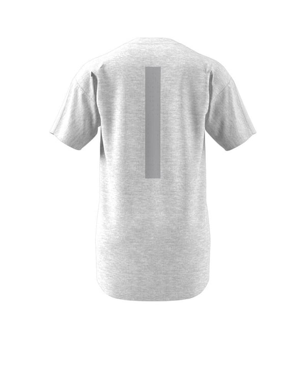 adidas Originals Icon Tee T-Shirt Weiss Grau - weiss