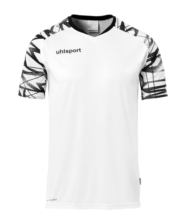 uhlsport Goal 25 Trikot Weiss Schwarz F02 - weiss