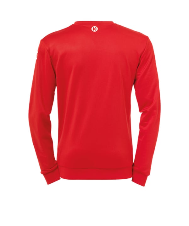 Kempa Curve Training Sweatshirt Rot Weiss F02 - rot