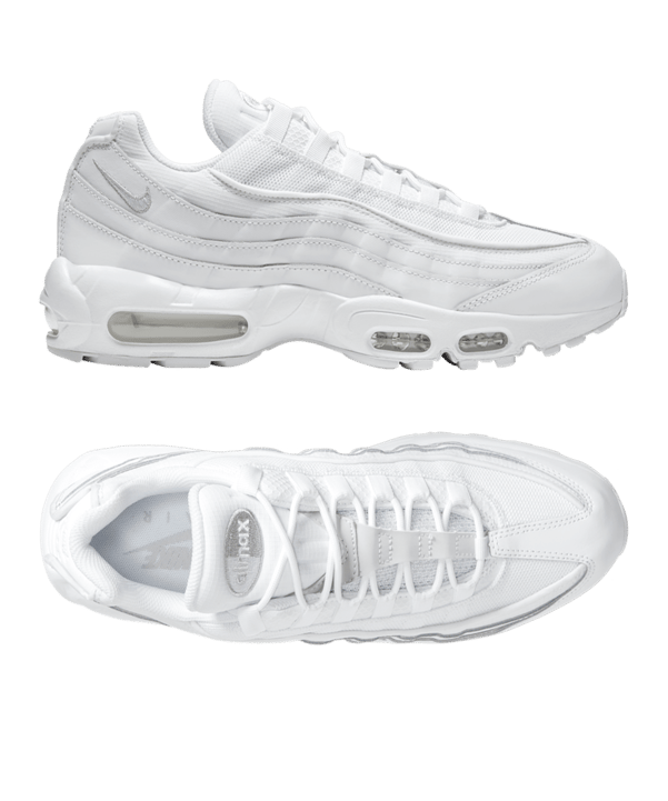 Nike Air Max 95 Essential Sneaker Weiss F100 - weiss
