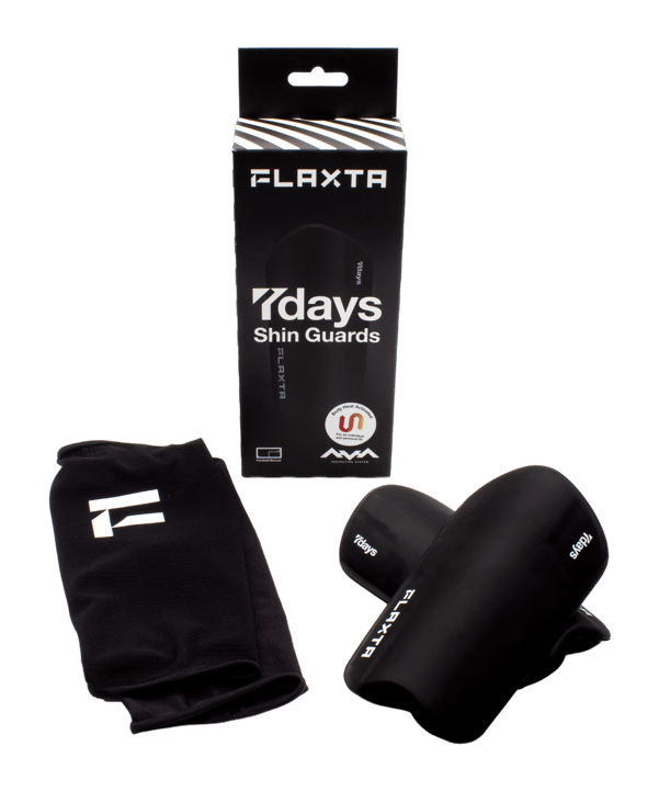 Flaxta 7days Schienbeinschoner Schwarz - schwarz