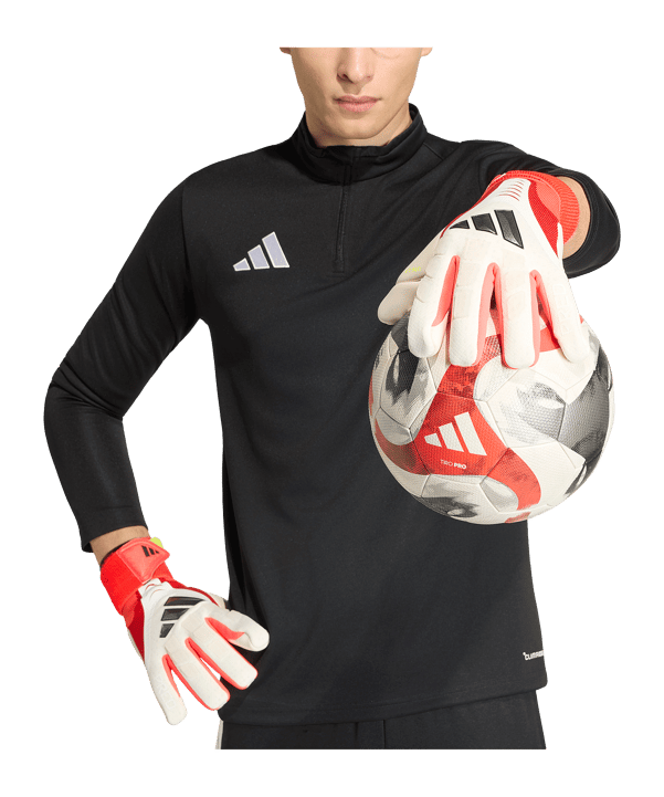 adidas Predator Pro Strap Torwarthandschuhe Weiß - weiss