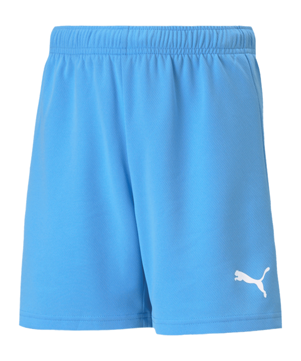 PUMA teamRISE Short Kids Blau Weiss F18 - blau