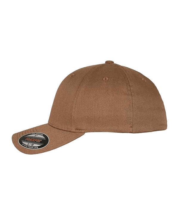 Flexfit Wooly Combed Baseball Mütze Braun - braun