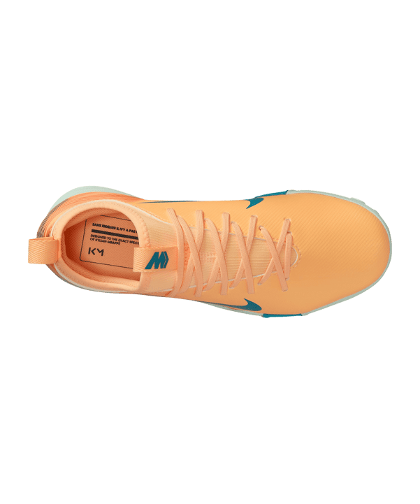 Nike Jr Air Zoom Mercurial Vapor XVI Academy TF Kylian Mbappe Signature Kids Orange F801 - orange