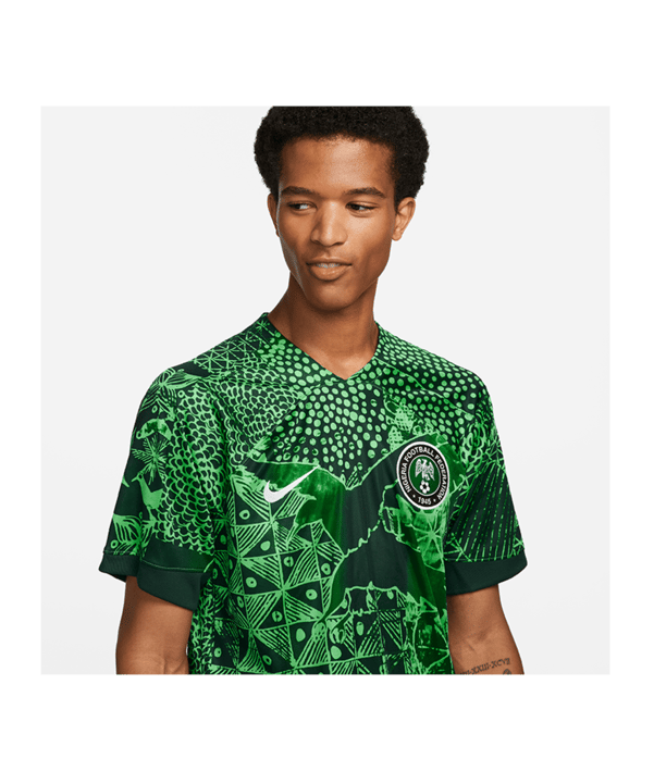 Nike Nigeria Trikot Home 2022 Grün F329 - gruen