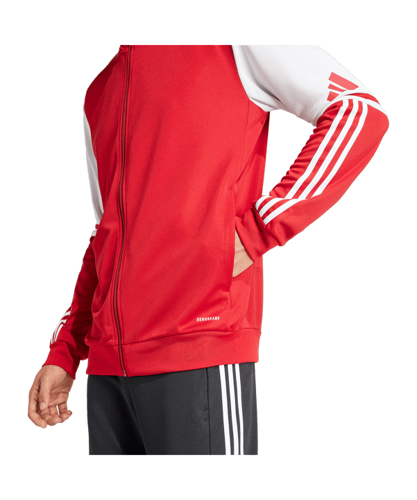 adidas Squadra 25 Kapuzenjacke Rot - rot