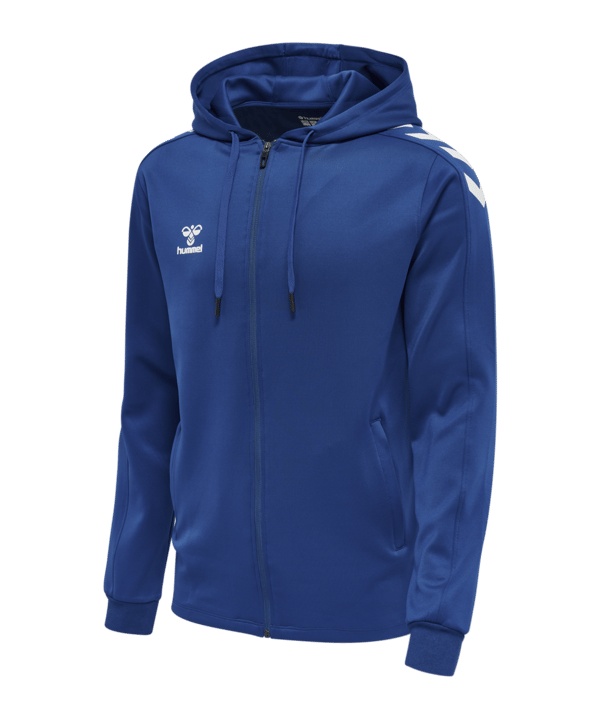 Hummel hmlCORE XK Kapuzenjacke Blau F7045 - blau