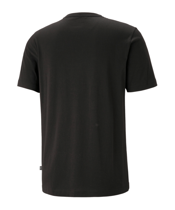 PUMA Essentials Small Logo T-Shirt Schwarz F01 - schwarz