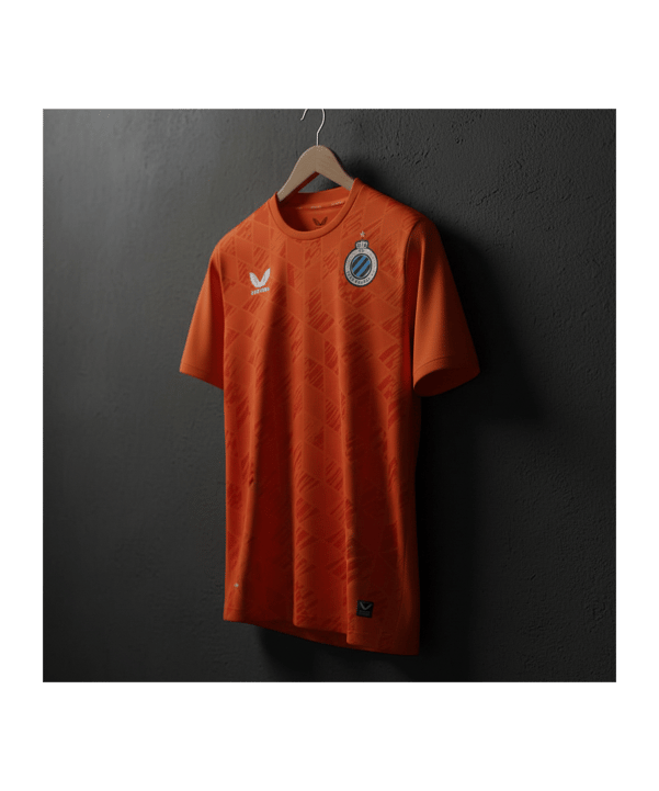 Castore FC Brügge Torwarttrikot Auswärts 2025/2026 Rot F080 - rot
