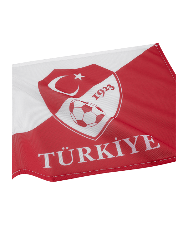 TFF Türkei Autofahne Rot - rot