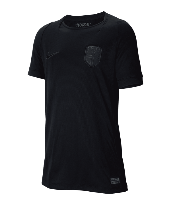 Nike NFF Norwegen Trikot Away WM 2026 Kids Schwarz F010 - schwarz