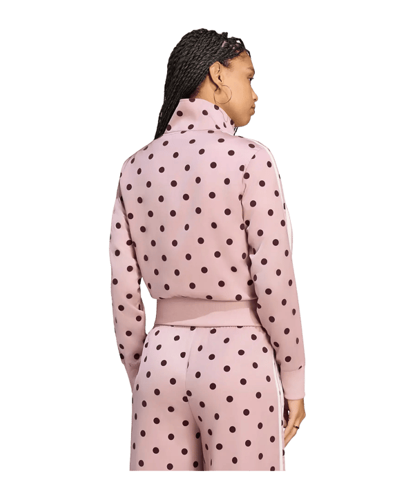 adidas Originals Satin Polka Dots Jacke Damen Lila - lila