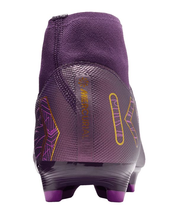 Nike Air Zoom Mercurial Superfly X Academy FG/MG Kylian Mbappe Signature Lila F500 - lila