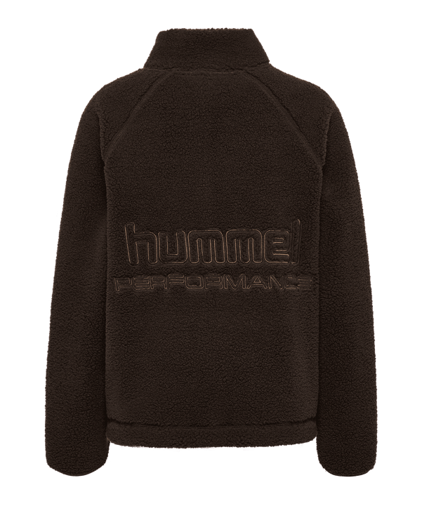 Hummel Pulse Fleece Sweatshirt Damen Schwarz F2850 - schwarz