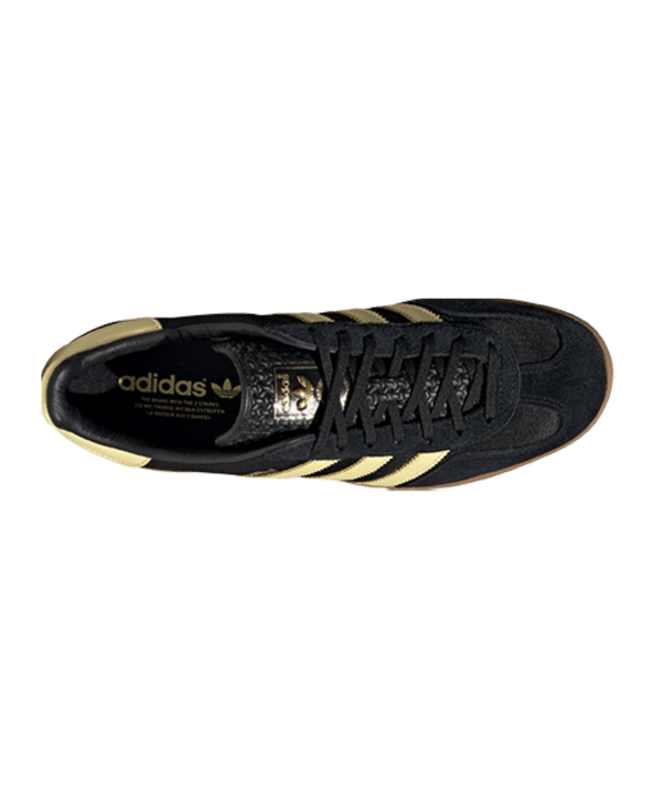 adidas Originals Gazelle Indoor Schwarz Gelb - schwarz