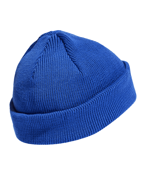 adidas SW Fisherman Beanie Blau Weiss - blau