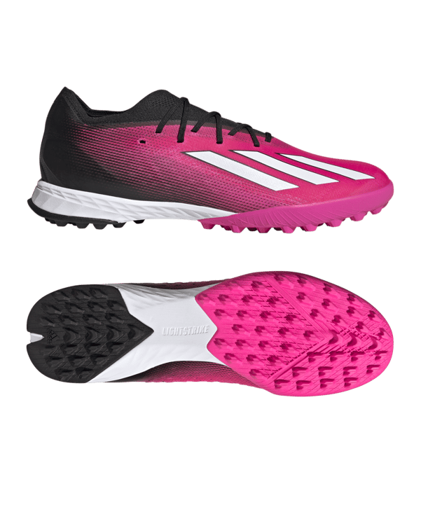 adidas X Speedportal.1 TF Own Your Football Pink Schwarz Weiss - pink