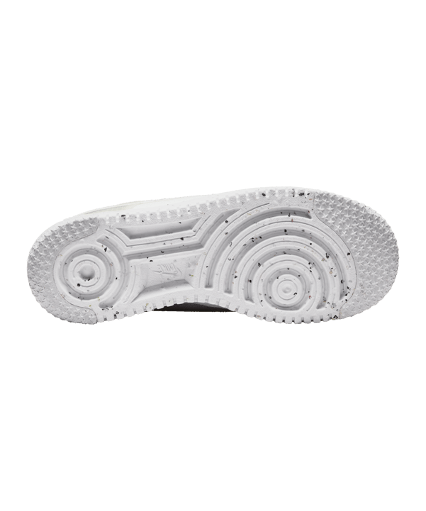 Nike Air Force 1 Crater Weiss Orange F100 - weiss