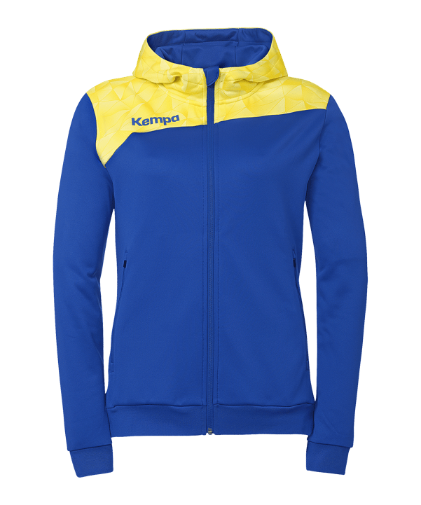 Kempa Athletics 29 Kapuzenjacke Damen Blau F40