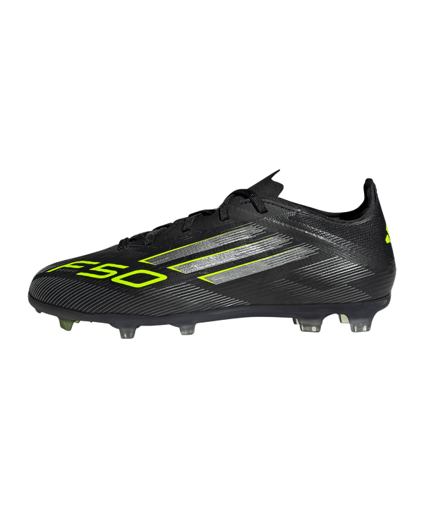 adidas F50 Elite FG Electric Stealth Kids Schwarz - schwarz